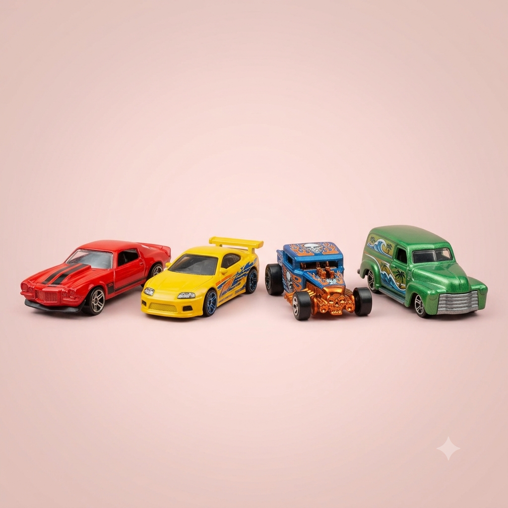 Hot Wheels (Set of 4)